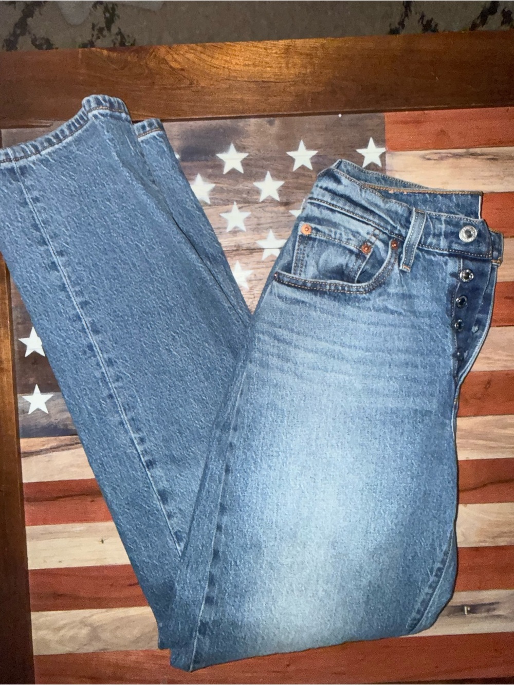 Levi's Light Blue Straight-Leg Women's Jeans